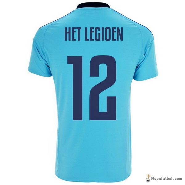 Camiseta Feyenoord Rotterdam Replica Segunda Ropa Het Legioen 2016/17 Azul